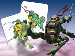 Ninja Mutant Turtles - Jogo de Puzzle Grátis